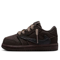 Jordan 1 Retro Low OG SP x Travis Scott 'Velvet Brown' (TD) - INSTAKICKSZ LTD