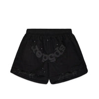 SP5DER OG Web V2 Tee & OG Web Double Layer Short Set Black