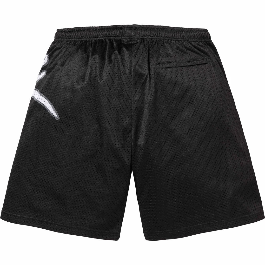 Supreme Big Script Mesh Short 'Black' - INSTAKICKSZ LTD