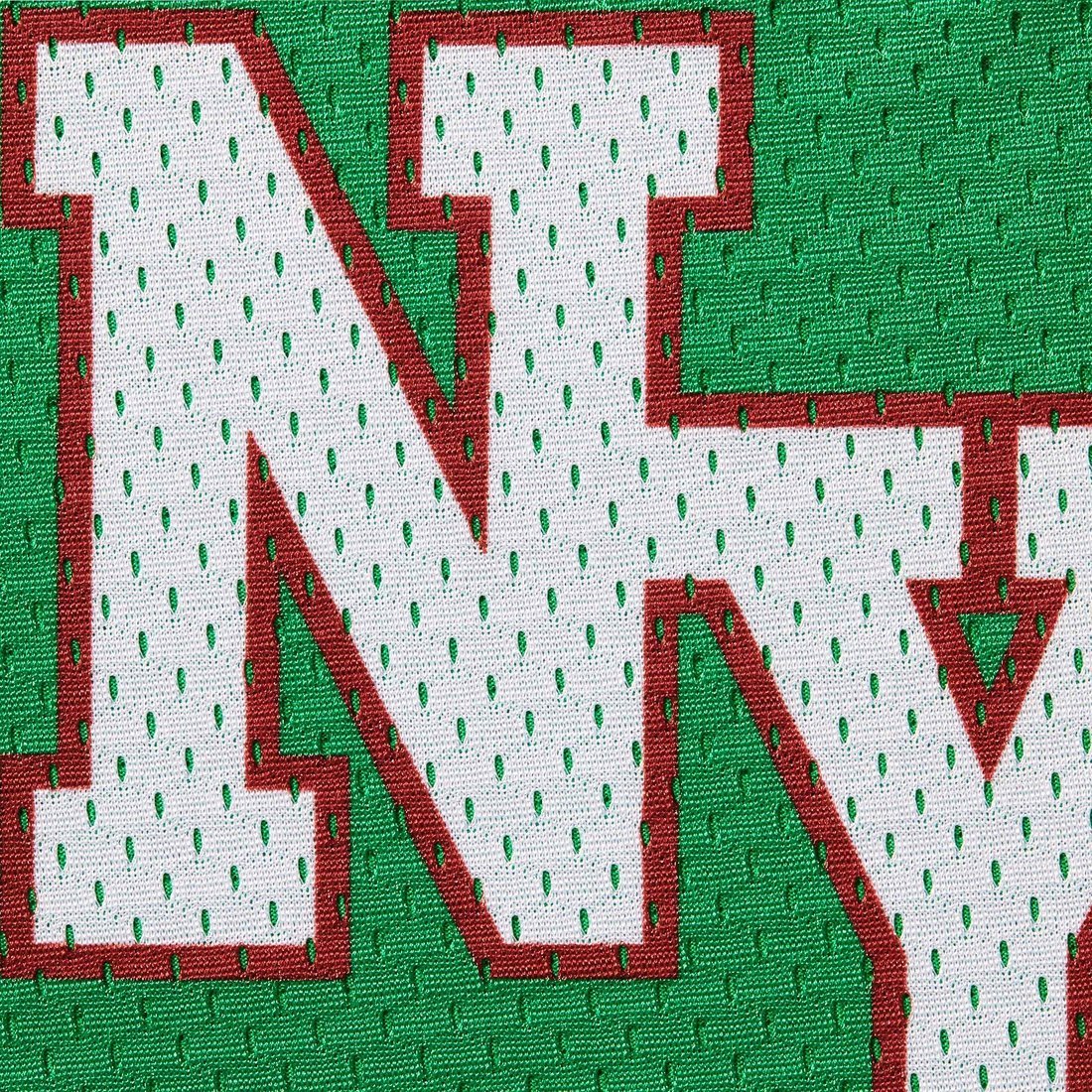 Supreme Big Script Mesh Short 'Green' - INSTAKICKSZ LTD