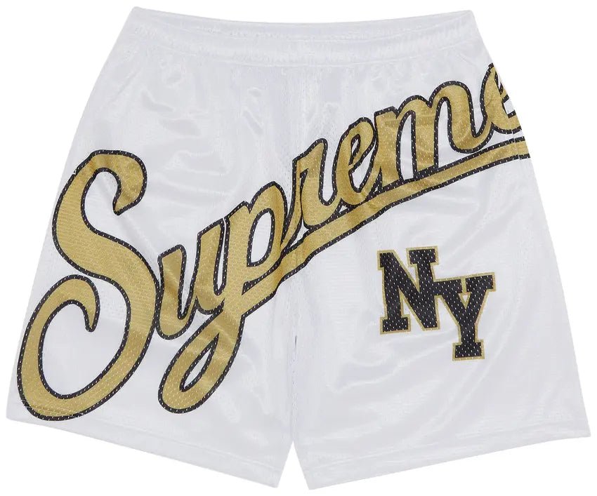 Supreme Big Script Mesh Short 'White' BLACK FRIDAY - INSTAKICKSZ LTD