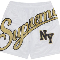 Supreme Big Script Mesh Short 'White' BLACK FRIDAY - INSTAKICKSZ LTD