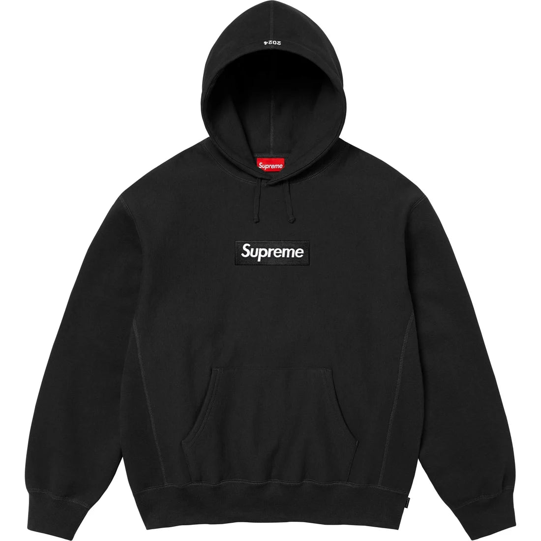 Supreme Box Logo Hooded Sweatshirt FW24 'Black' - INSTAKICKSZ LTD
