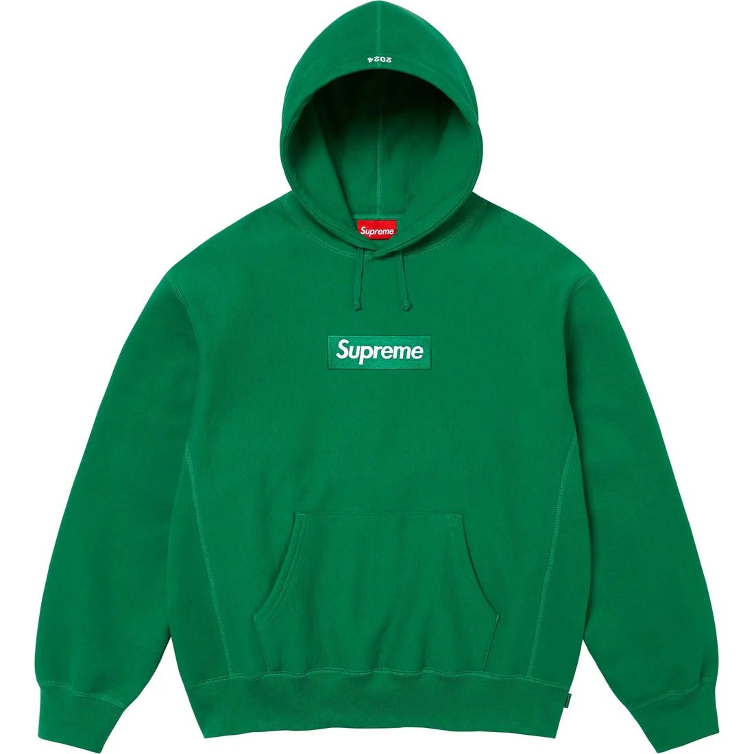Supreme Box Logo Hooded Sweatshirt FW24 'Green' – INSTAKICKSZ LTD