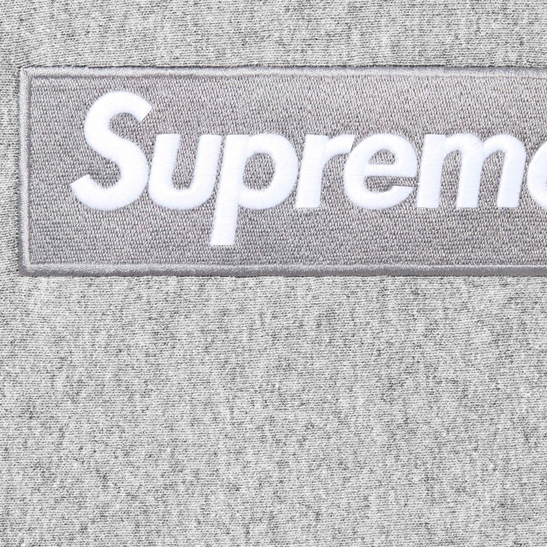 Supreme Box Logo Hooded Sweatshirt FW24 'Heather Grey' - INSTAKICKSZ LTD