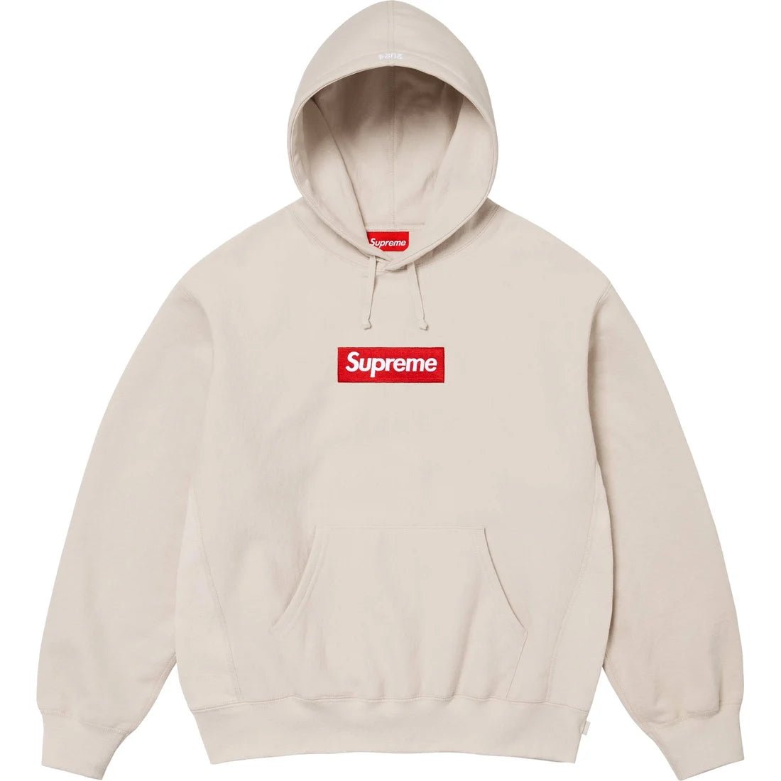 Supreme Box Logo Hooded Sweatshirt FW24 'Stone' - INSTAKICKSZ LTD