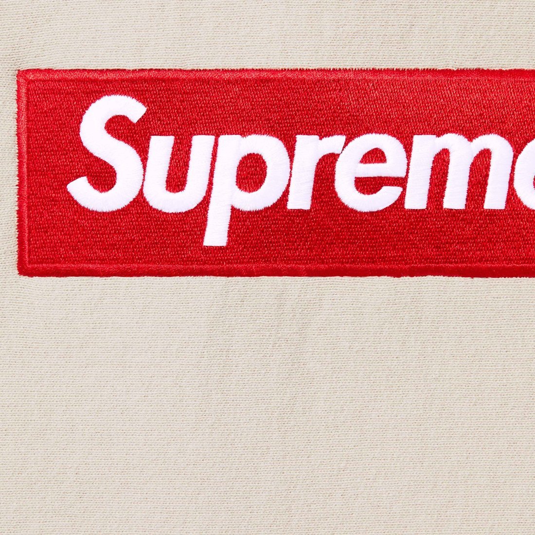 Supreme Box Logo Hooded Sweatshirt FW24 'Stone' - INSTAKICKSZ LTD