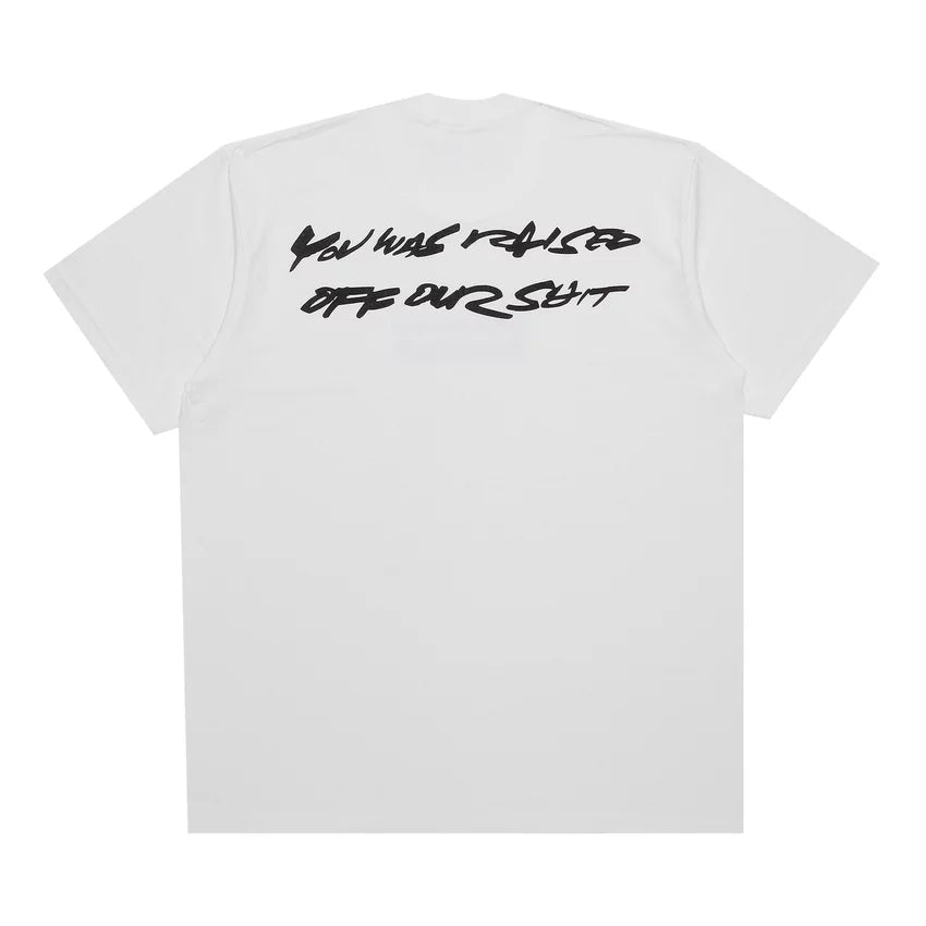 Supreme Futura Box Logo Tee 'White' - INSTAKICKSZ LTD