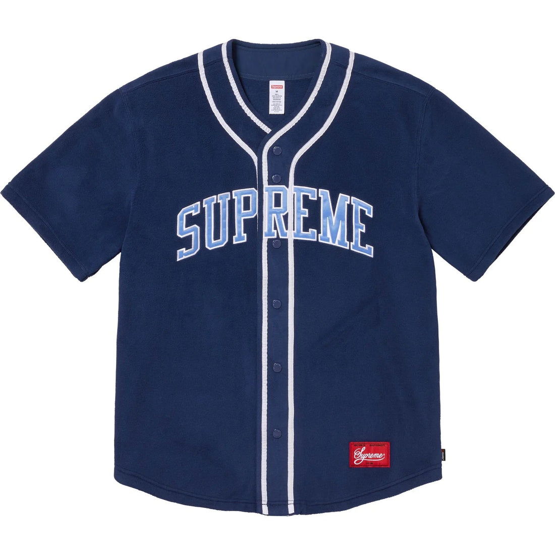 Supreme Polartec Baseball Jersey & Short Set 'Navy' - INSTAKICKSZ LTD