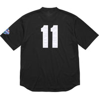 Supreme S Logo Baseball Henley Jersey Black - INSTAKICKSZ LTD