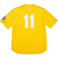 Supreme S Logo Baseball Henley Jersey Yellow - INSTAKICKSZ LTD