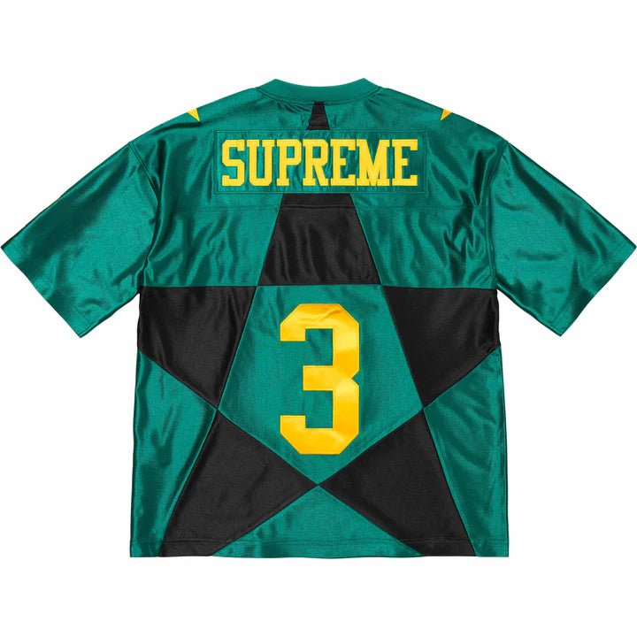 Supreme Star Football Jersey 'Green' - INSTAKICKSZ LTD
