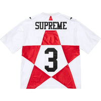 Supreme Star Football Jersey 'White' - INSTAKICKSZ LTD