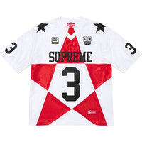 Supreme Star Football Jersey 'White' - INSTAKICKSZ LTD