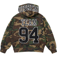 Supreme Team 94 Hooded Sweatshirt Woodland Camo