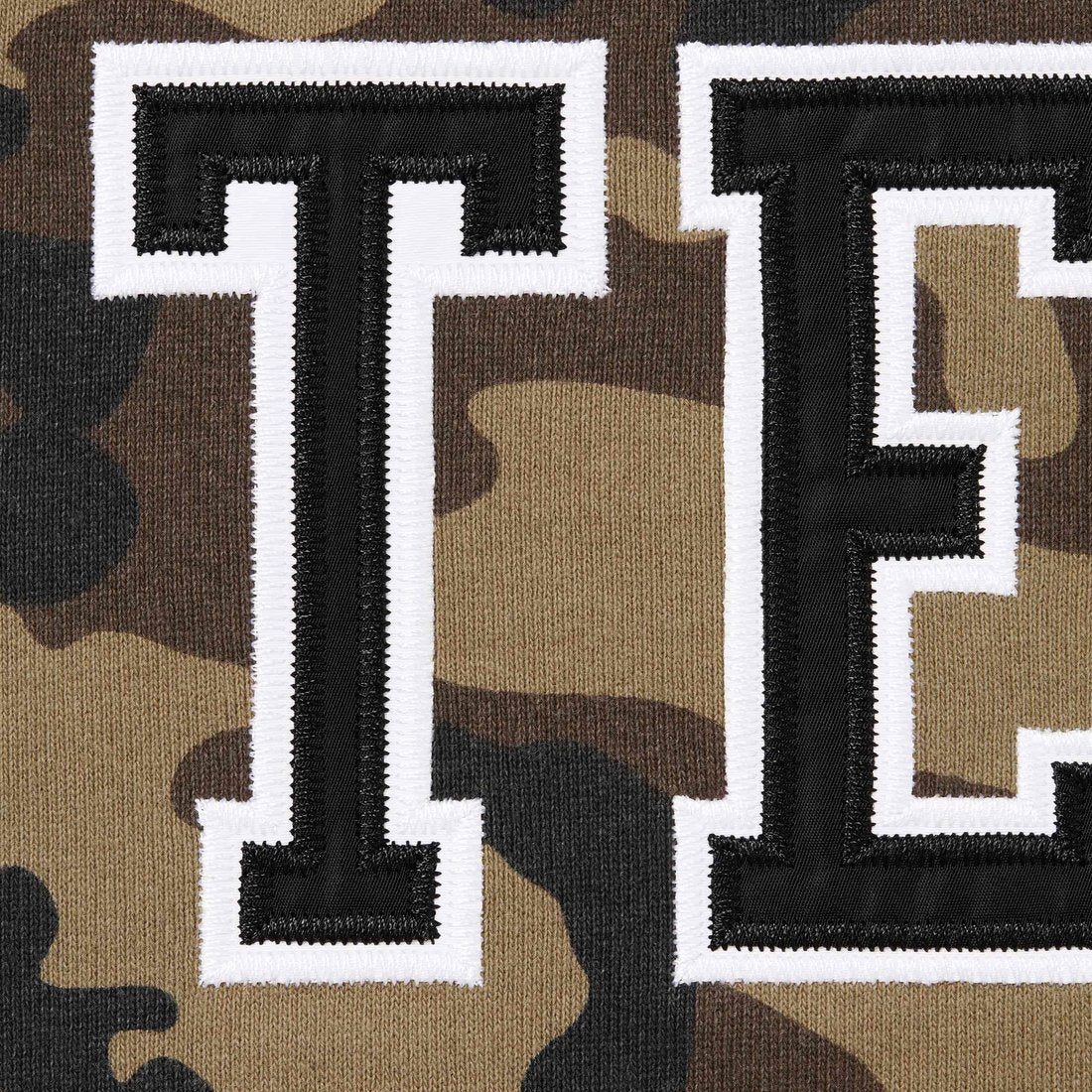 Supreme Team 94 Hooded Sweatshirt Woodland Camo