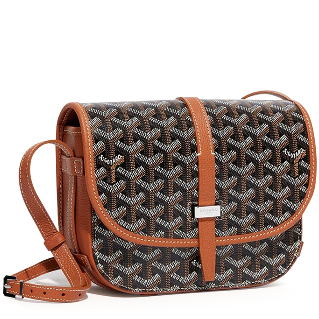 Goyard Belvedere PM 'Black Tan' Bag - INSTAKICKSZ LTD