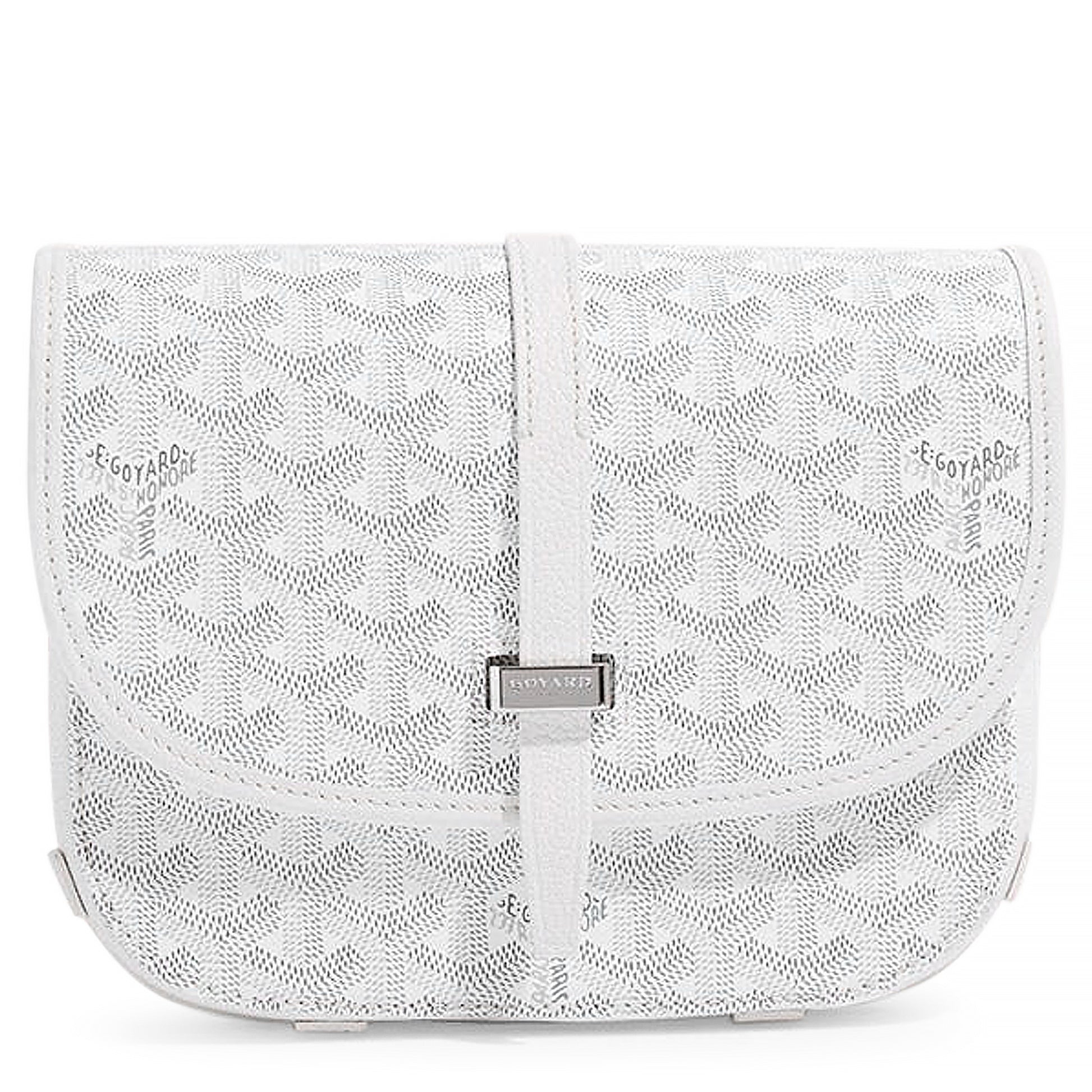 goyard belvedere white