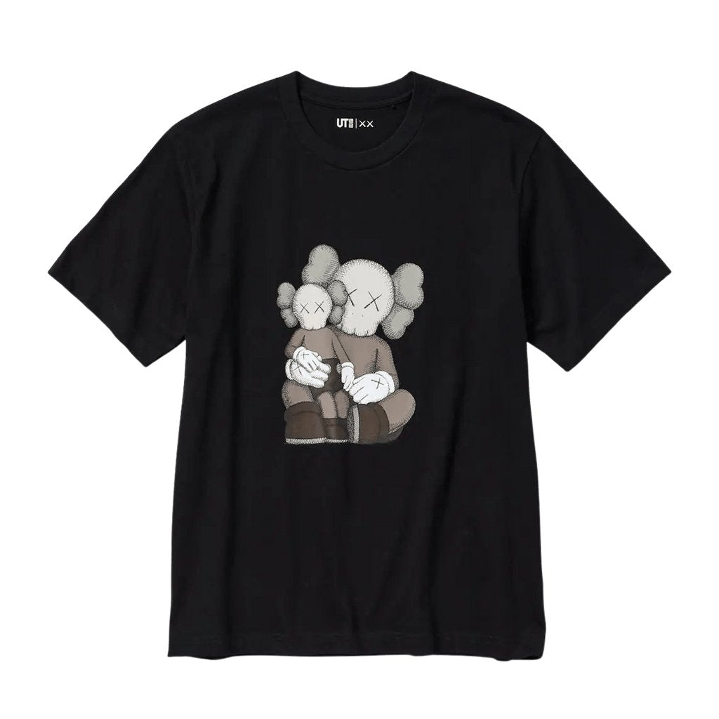 KAWS x Uniqlo UT Graphic T-Shirt 'Black' - INSTAKICKSZ LTD