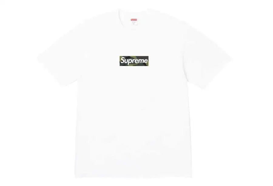 Supreme Box Logo Tee White FW23 INSTAKICKSZ LTD