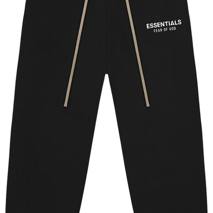 Fear of God Essentials Fleece Hoodie II & Sweatpants Tracksuit 'Black'