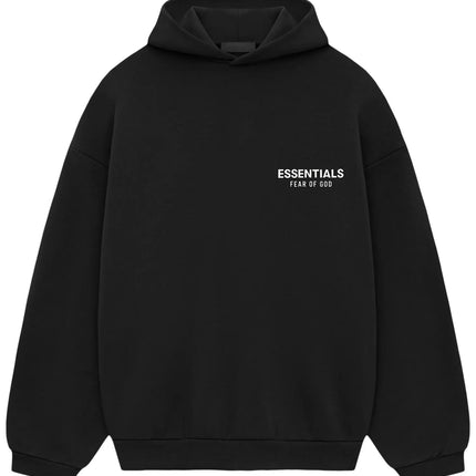 Fear of God Essentials Fleece Hoodie II & Sweatpants Tracksuit 'Black'