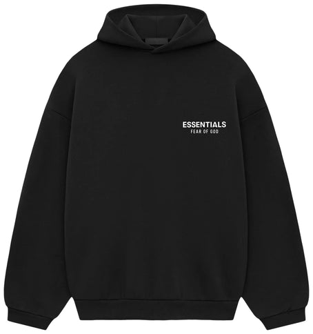 Fear of God Essentials Fleece Hoodie II & Sweatpants Tracksuit 'Black'
