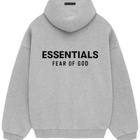 Fear of God Essentials Fleece Hoodie II 'Light Heather Grey'