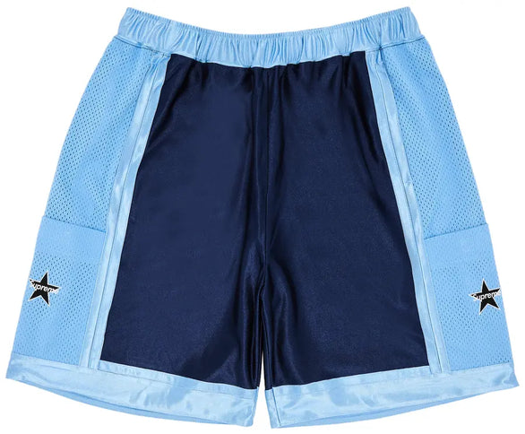 Supreme Side Pocket Basketball Short 'Blue'