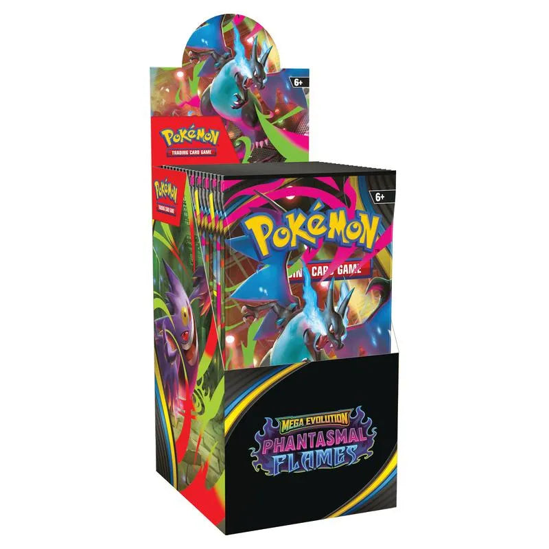 Pokemon - Mega Evolution Phantasmal Flames Half Booster Box (18 Packs)