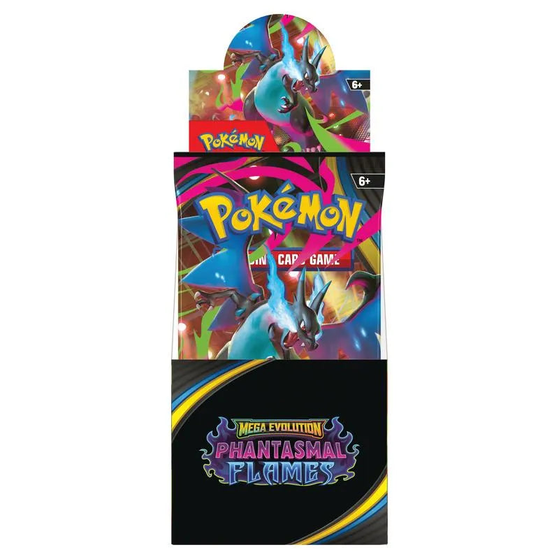 Pokemon - Mega Evolution Phantasmal Flames Half Booster Box (18 Packs)