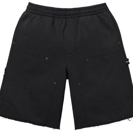 Supreme Double Knee Painter Sweatshort 'Black'
