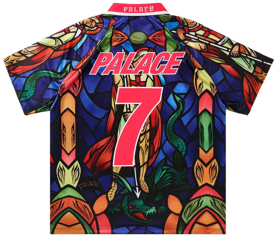 Palace x Nike England Dri-Fit Football Jersey 'Bright Crimson'