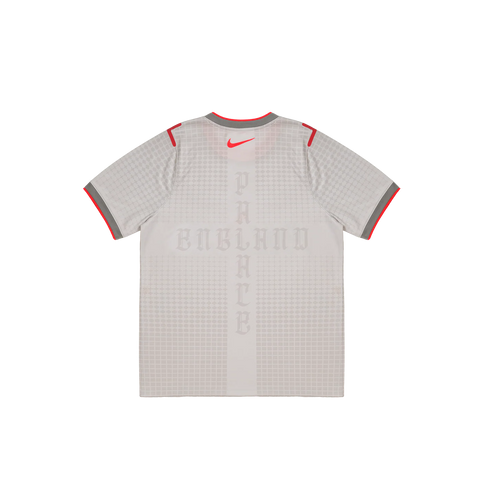 Palace x Nike England Dri-Fit Academy Pro Short-Sleeve Football Top 'Pewter Grey/Bright Crimson'