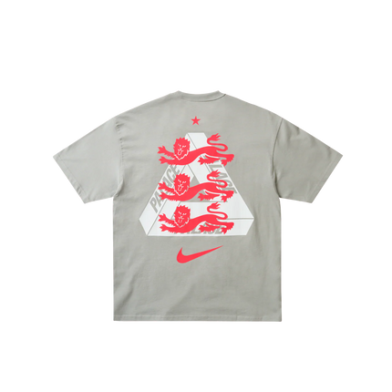 Palace x Nike England T-Shirt 'Pewter Grey'