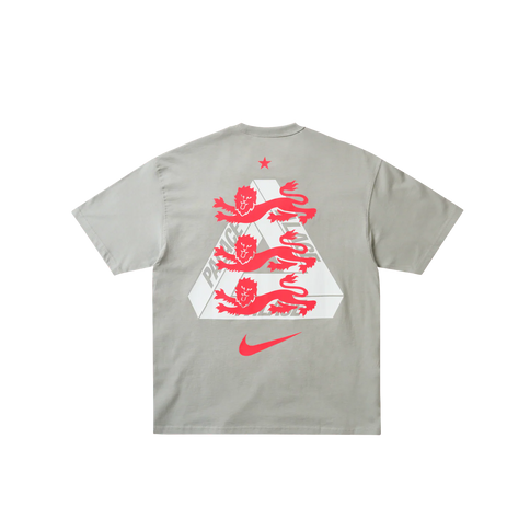 Palace x Nike England T-Shirt 'Pewter Grey'