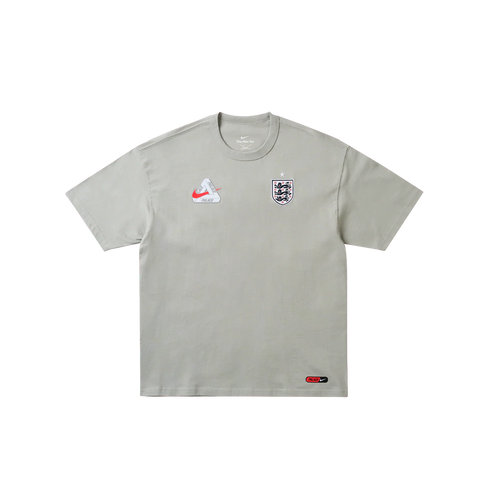 Palace x Nike England T-Shirt 'Pewter Grey'
