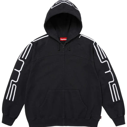 Supreme Connect Zip Up Hooded Tracksuit 'Black'