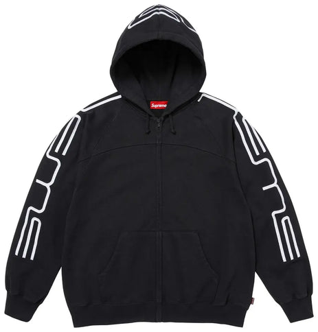 Supreme Connect Zip Up Hooded Tracksuit 'Black'