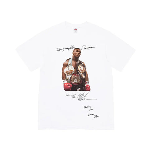 Supreme x Martine Rose Mike Tyson Champion Tee 'White'