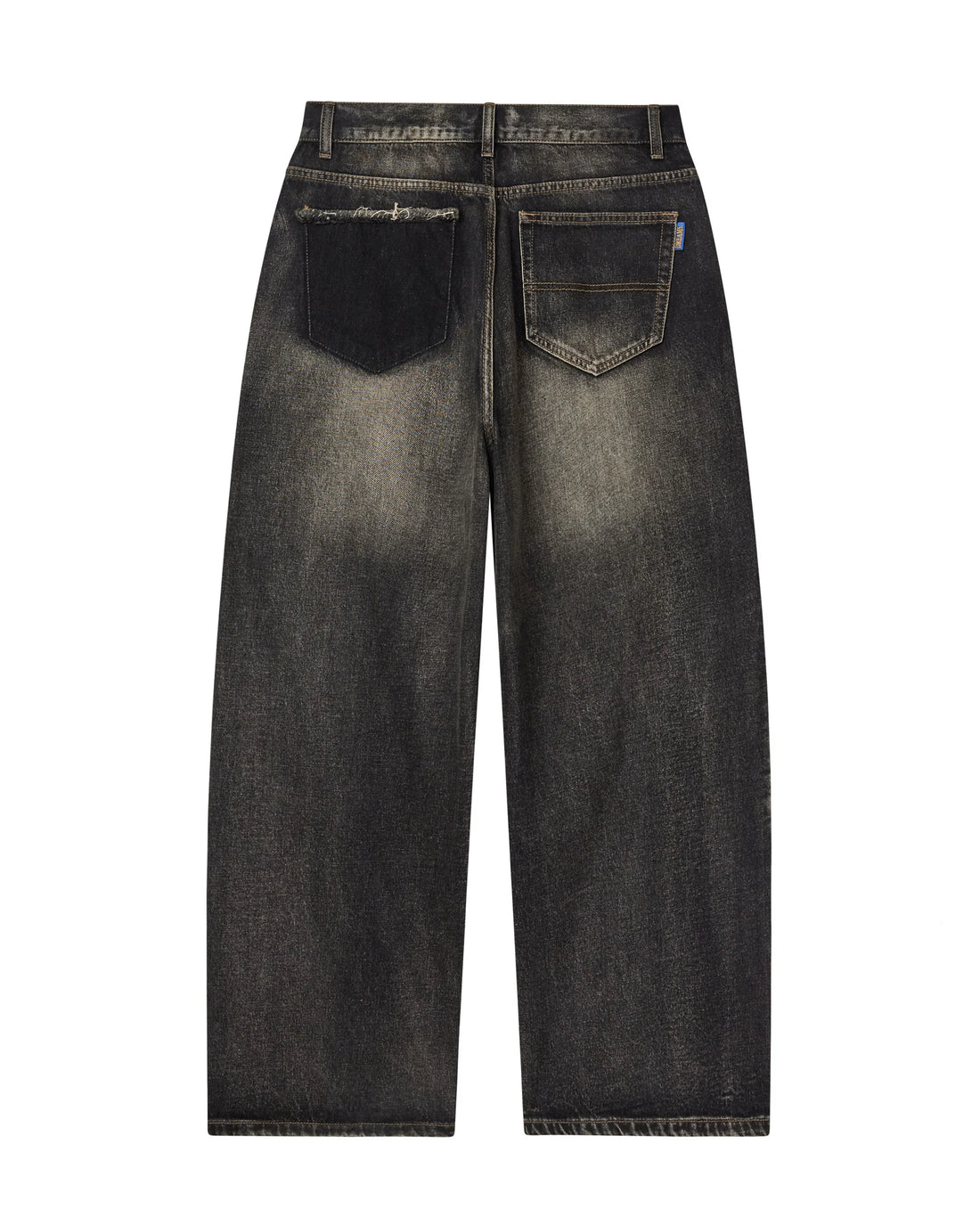 Vale Thrashed Denim Jeans (Black)