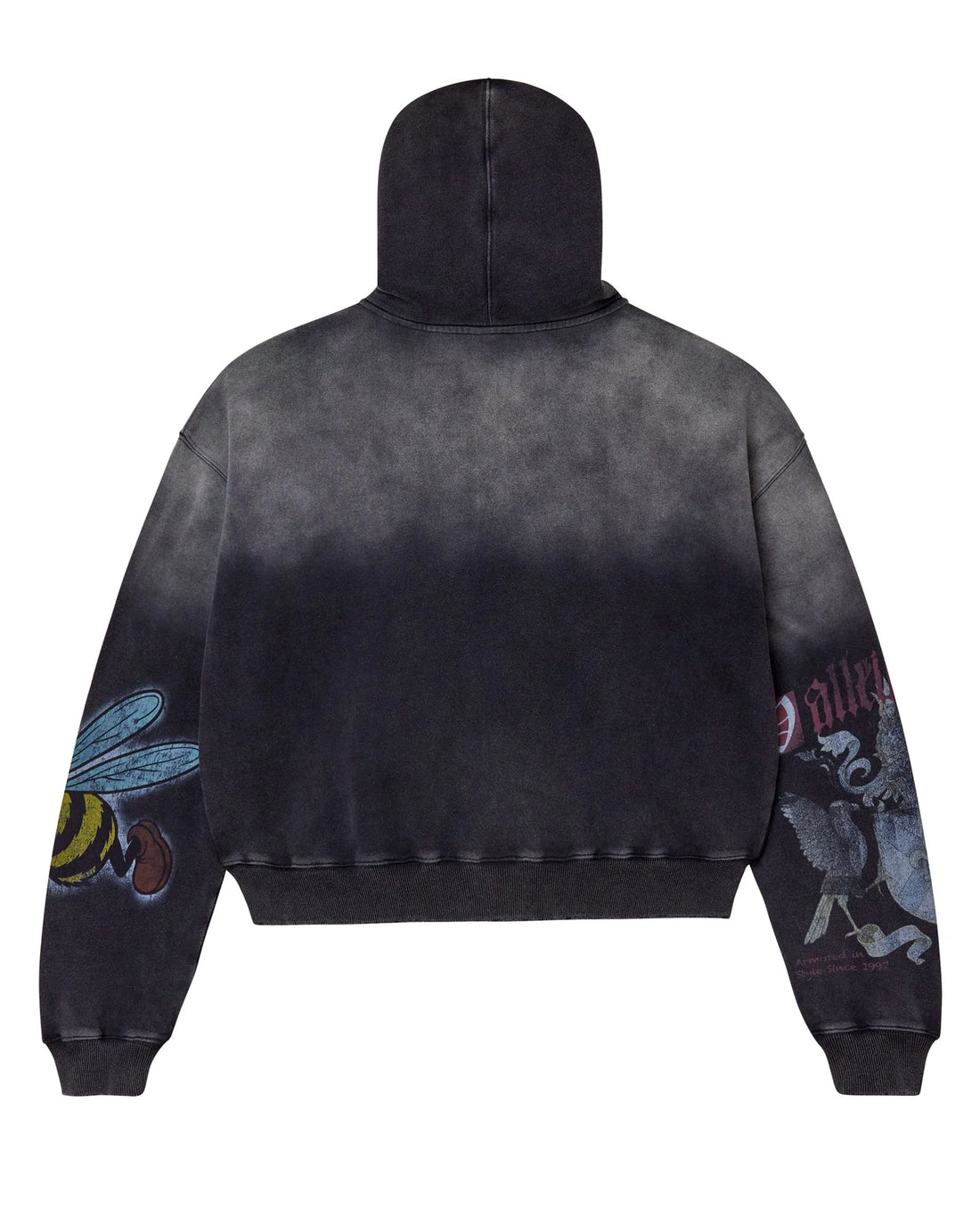 Vale Forever Blasted Zip Up Hoodie