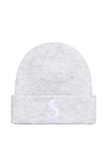 Supreme New Era S Logo Beanie (FW24) Heather Grey