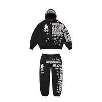 Supreme League Champs Zip Up Tracksuit “Black”