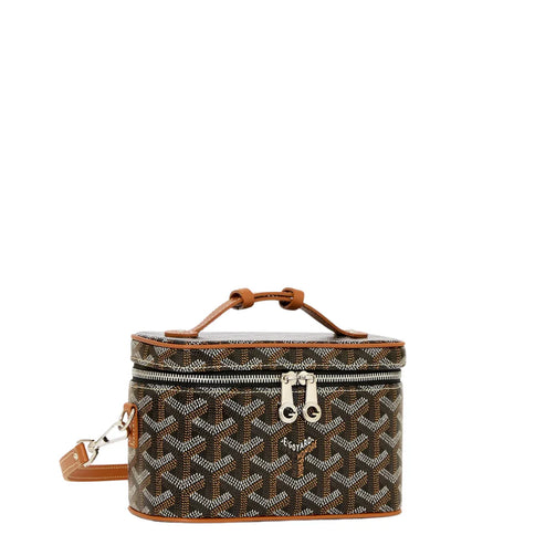 Goyard Muse Mini Vanity Black & Tan