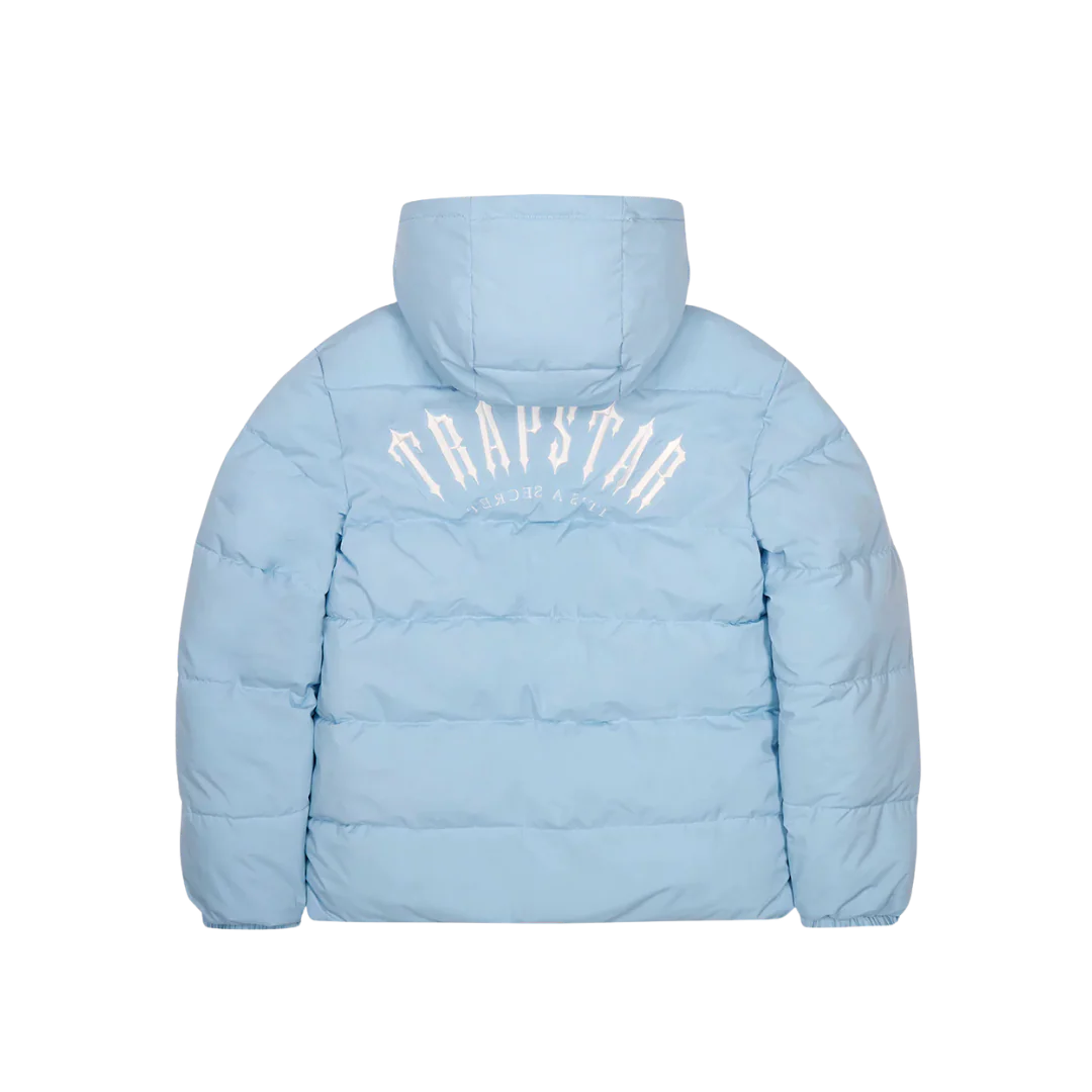 Trapstar AW25 Irongate Arch Reversible Puffer - Black/Light Blue