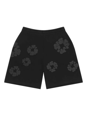 Denim Tears Mono Wreath "Black" Shorts