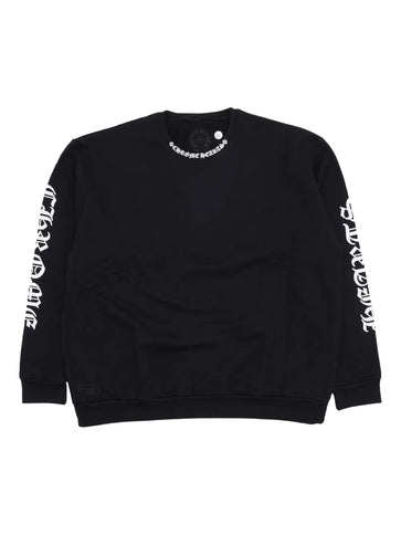 Chrome Hearts Neck Logo Long Sleeve Sweatshirt