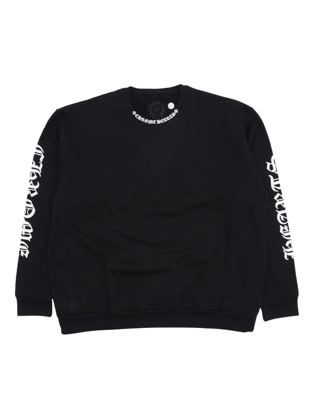 Chrome Hearts Neck Logo Long Sleeve Sweatshirt