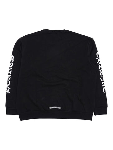 Chrome Hearts Neck Logo Long Sleeve Sweatshirt